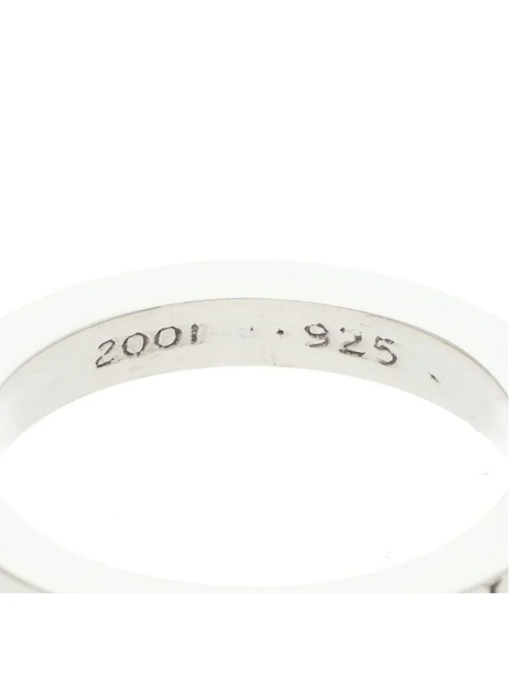 Chrome Hearts Spacer Fckyou Silver Ring